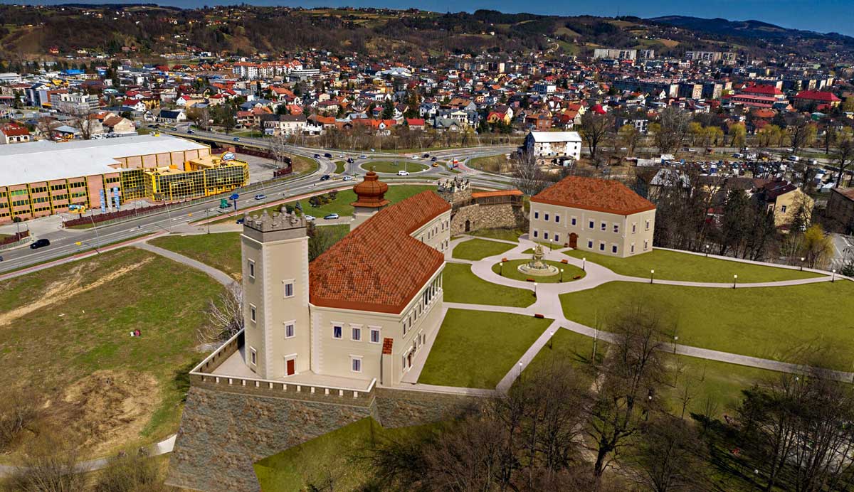 Sądecka Agencja Rozwoju Regionalnego pokazuje wizualizacje odbudowy zamku w Nowym Sączu