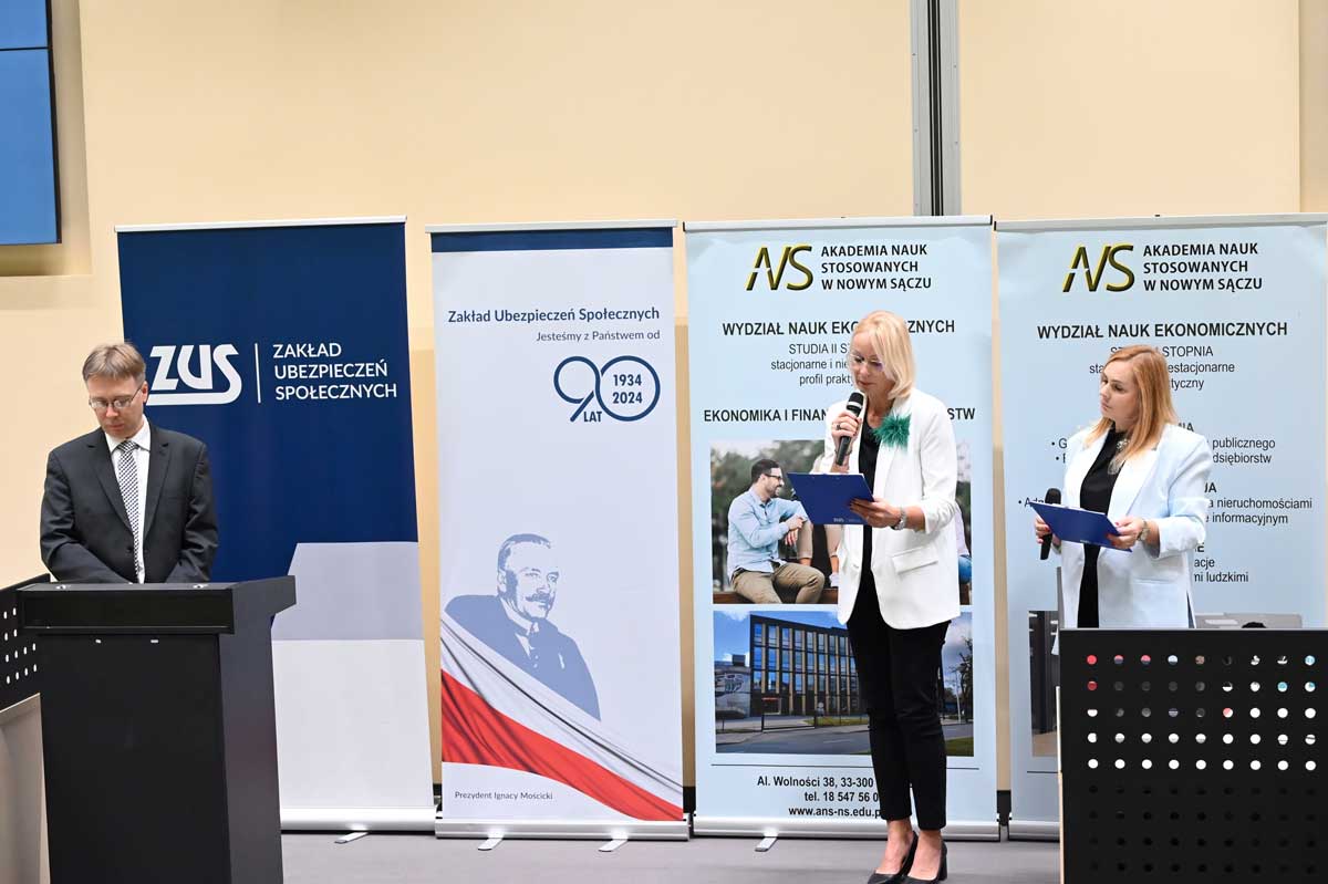 w Nowym Sączu odbyła się konferencja z okazji 90-lecia Zakładu Ubezpieczeń Społecznych