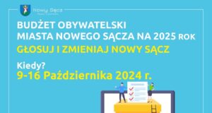 Budżet Obywatelski 2025. Do 16 października trwa głosowanie budżet obywatelski nowego sącza 2025 głosowanie