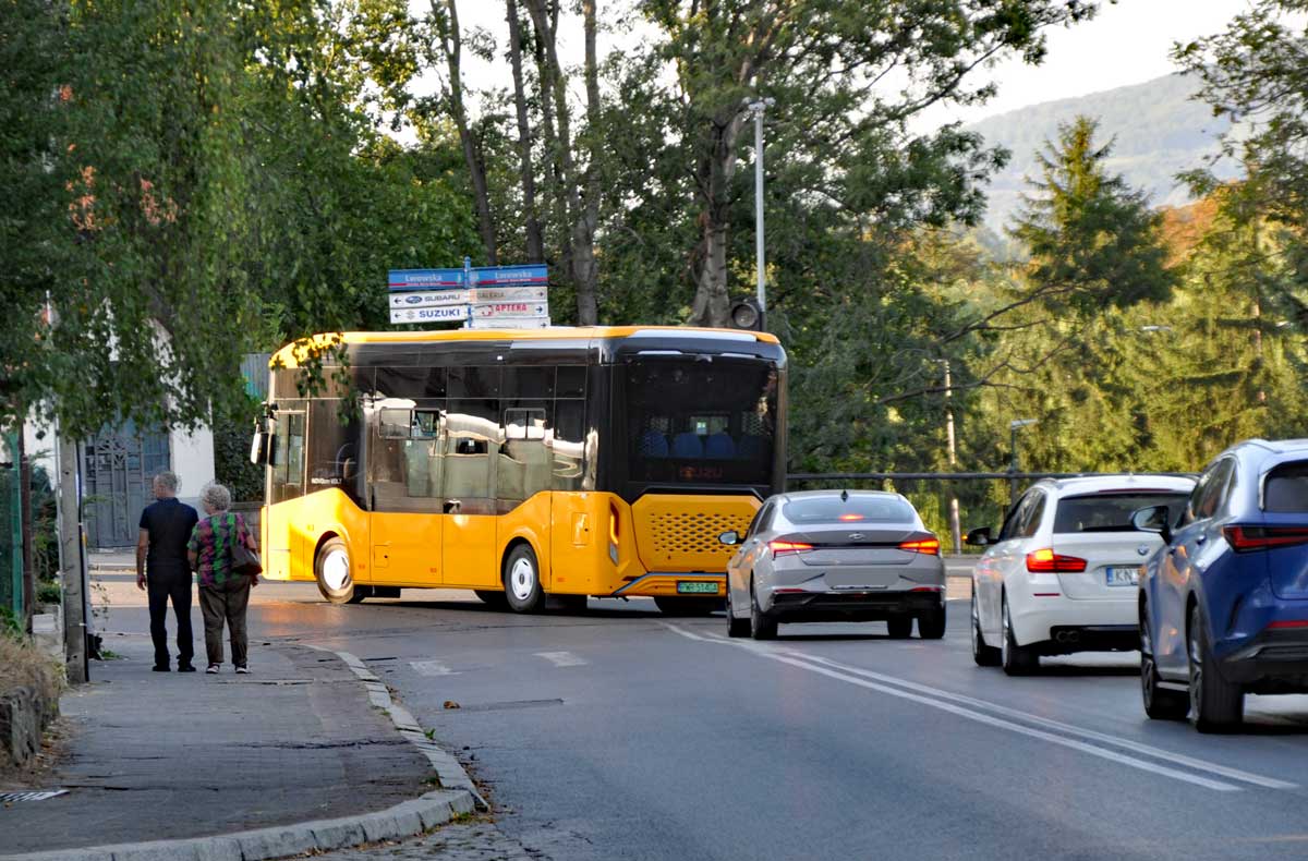Isuzu Novociti Volt testy w MPK w Nowym Sączu