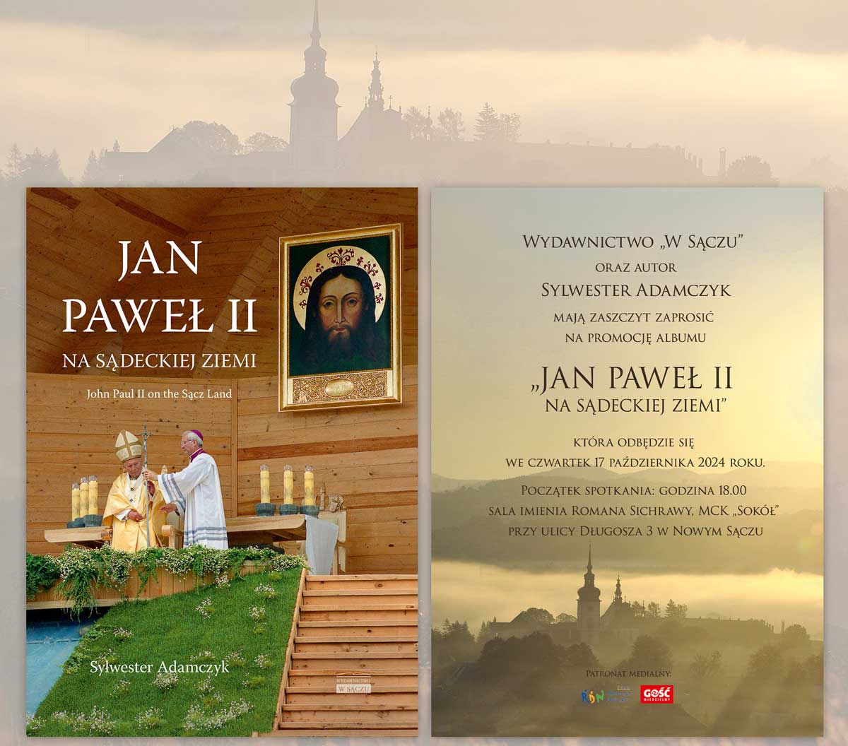 Album "Jan Paweł II na sądeckiej ziemi"