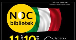 noc bibliotek 2024 nowy sącz