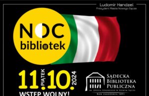 noc bibliotek 2024 nowy sącz