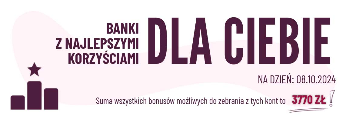 najlepsze konto osobiste - zestawienie ofert banków, top konta osobiste