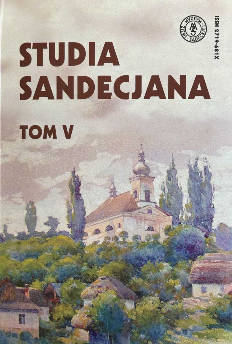 studia sandecjana tom 5