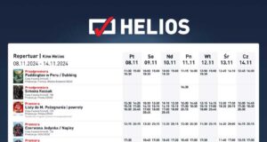 Nowy Sącz kino Helios 08-14.11