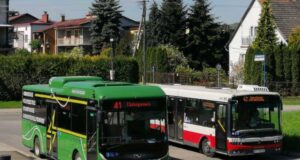 autobus King Long na testach w MPK Nowy Sącz