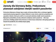 wypadek bolta na al. wolności w nowym saczu. zarzut zabójstwa dla kierowcy