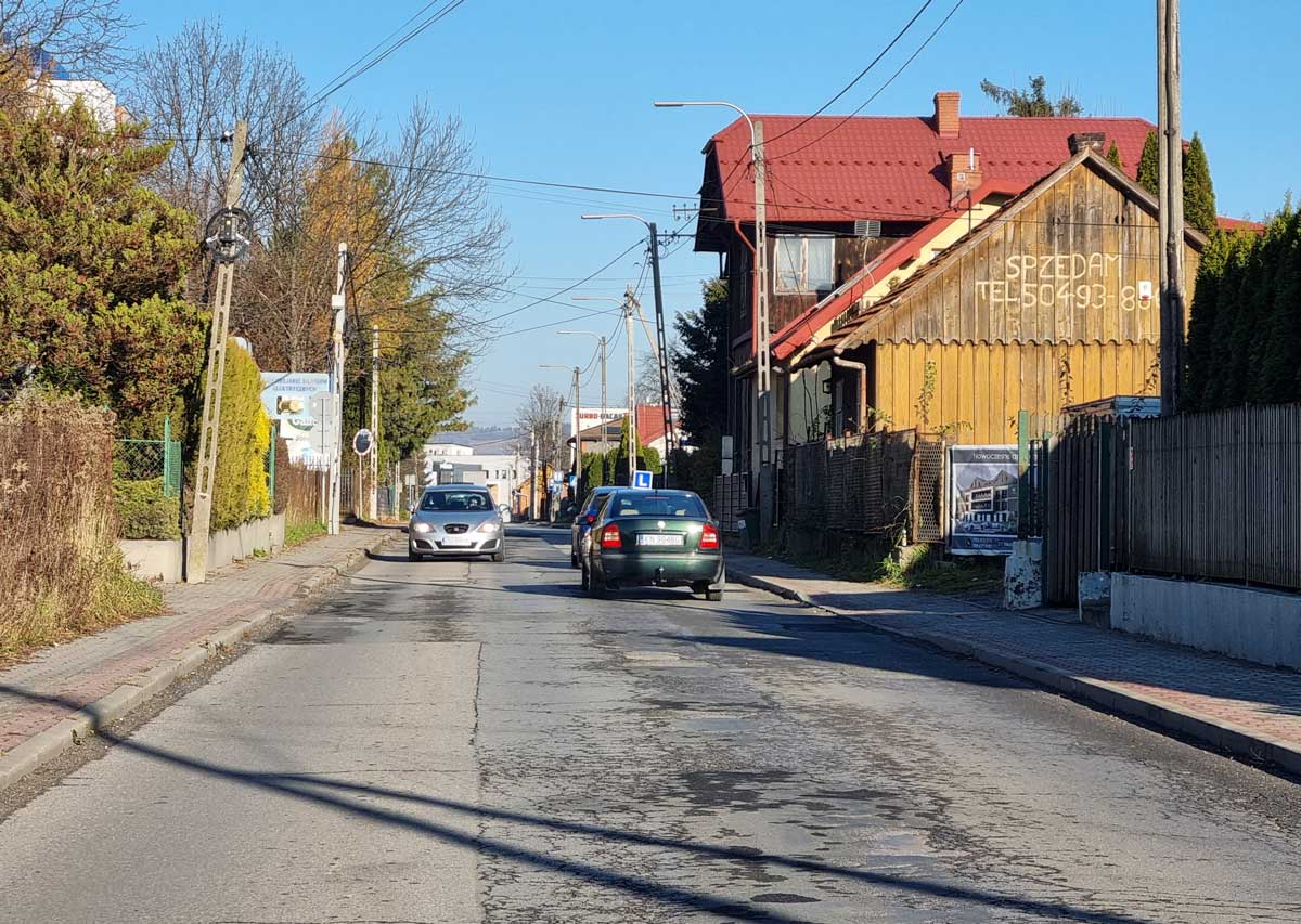Przebudowa ul. Zielonej w Nowym Sączu (na zdjęciu) rozpoczyna się 18 listopada