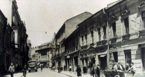 Nowy Sącz ul. Jagiellońska, lata 50.