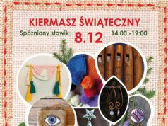 kiermasz świąteczny w Spóźnionym Słowiku