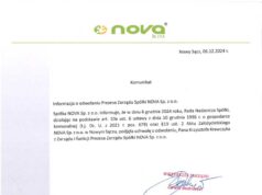 odwołanie prezesa spółki Nova