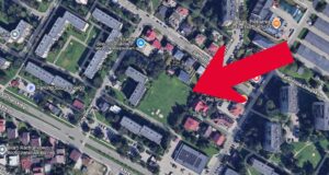 plac zabaw Barskie ul. Sucharskiego w Nowym Sączu, nowa Wioska Indiańska
