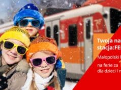 Polregio na ferie zimowe 2025 - w Małopolsce bilet dla dzieci i młodzieży za 1 zł