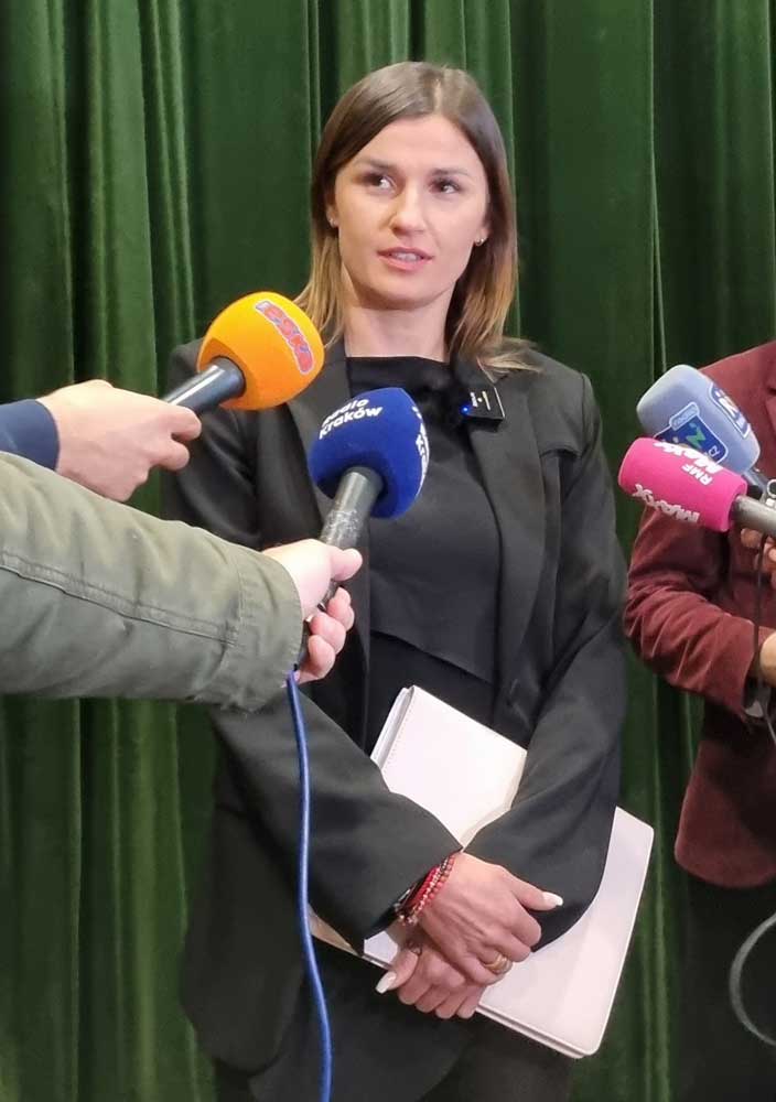 Małgorzata Gułowska, dyrektor Miejskiego Ośrodka Kultury w Nowym Sączu i Nowosądeckiej Małej Galerii