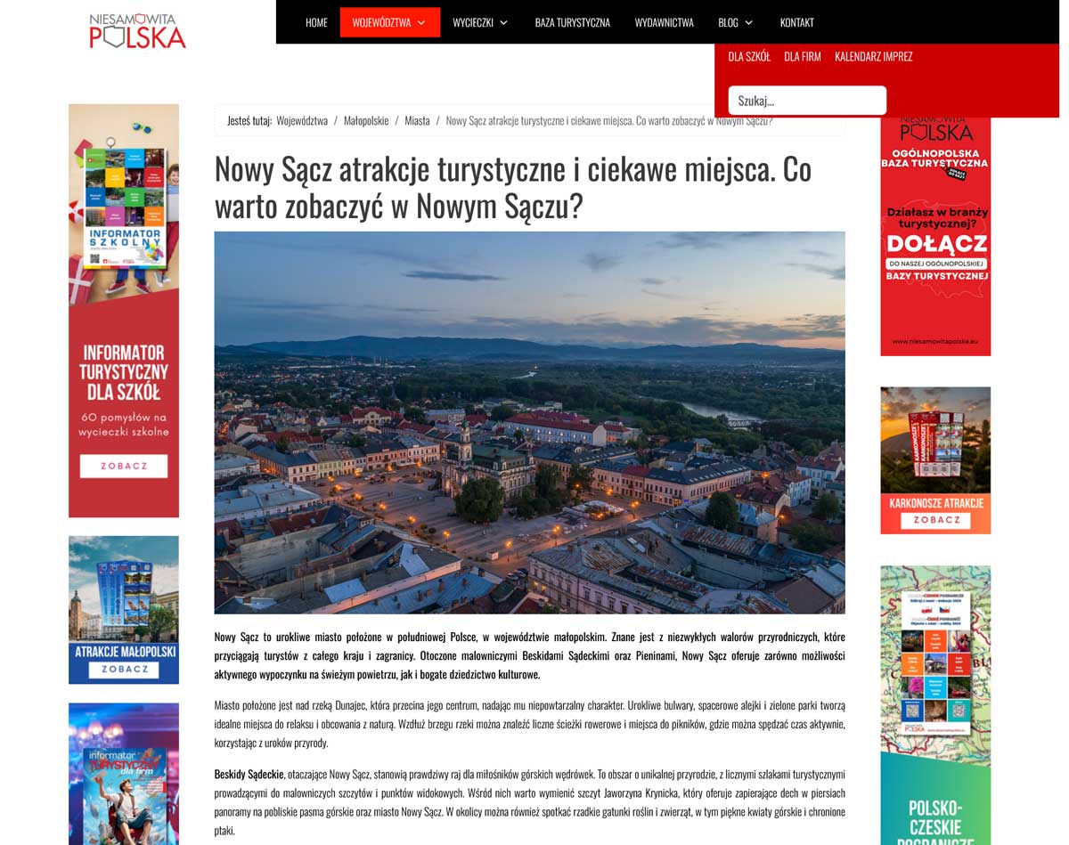 Niesamowita Polska o Nowym Sączu