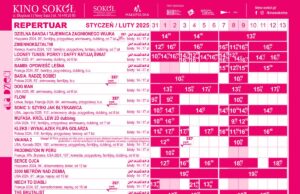 Nowy Sącz kino Sokół 31.01-13.02.25