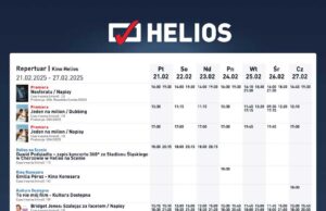 Nowy Sącz repertuar kino Helios 21.02-27.02.2025