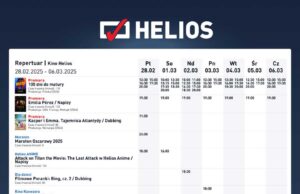 repertuar Nowy Sącz kino Helios 28.02-06.03.25