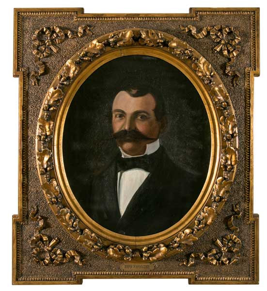 Johan Johannides, obraz olejny na płótnie (ok. 1894-1899). Zbiory Muzeum Ziemi Sądeckiej