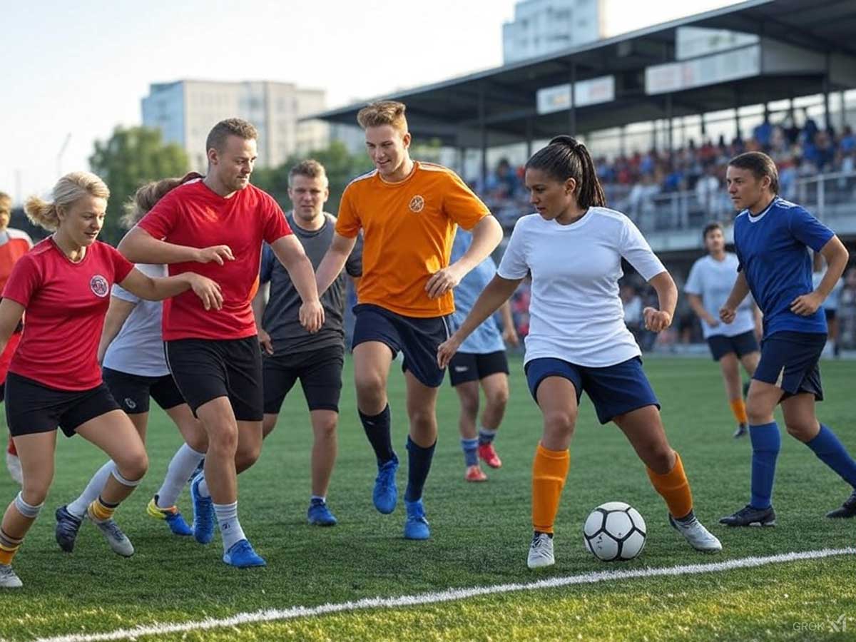 Dotacje dla klubów w Nowym Sączu na 2025 - lista. Obraz wygenerowany przez Grok AI