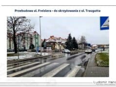 remont ulicy Freislera