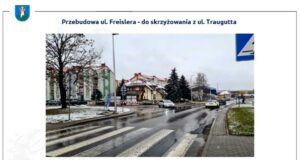 remont ulicy Freislera