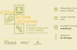 Cykl warsztatów teatralno-muzycznych „Scena Słowa i Piosenki"