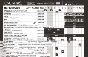 repertuar Nowy Sącz kino Sokół 28.02-13.03.25 cd.