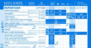 14.02-27.02.2025 kino Sokół Nowy Sącz repertuar