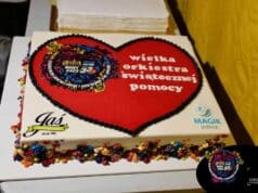 WOŚP Nowy Sącz, 33. Finał 2025 - tort