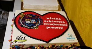 WOŚP Nowy Sącz, 33. Finał 2025 - tort