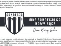 znak towarowy Sandecja