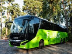FlixBus - jeden z autobusów przewoźnika