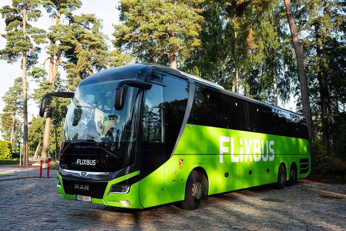 FlixBus - jeden z autobusów przewoźnika
