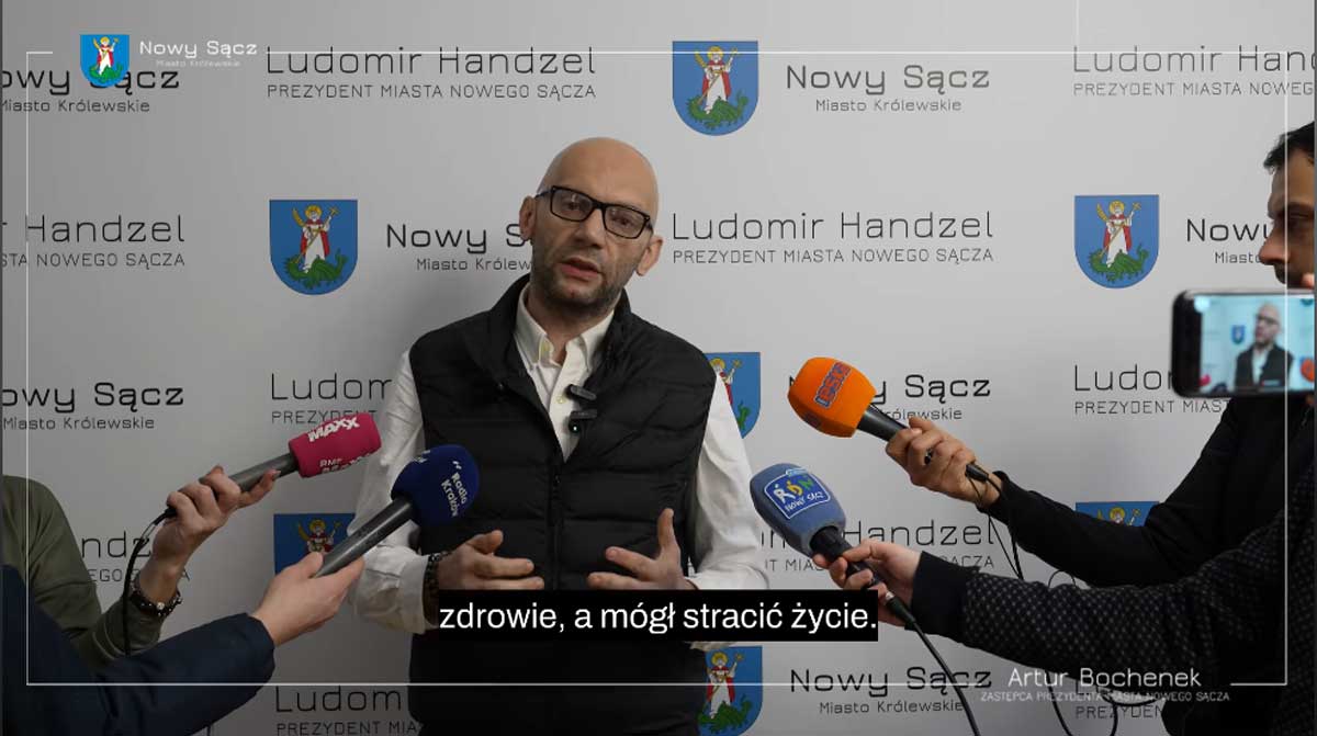Stowarzyszenie Kibiców Sandecji żada przeprosiń od zastępcy prezydenta Nowego Sącza Artura Bochenka