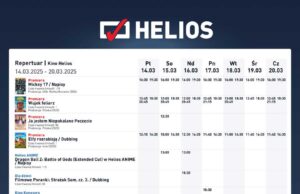Nowy Sącz repertuar kina Helios 14.03-20.03.2025