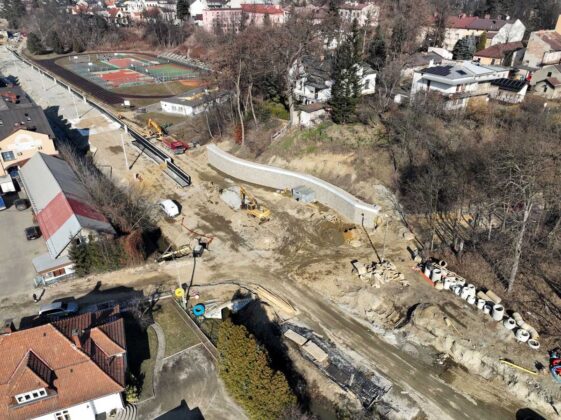 Modernizacja linii kolejowej w centrum Nowego Sącza - ul. Mickiewicza/Lenartowicza