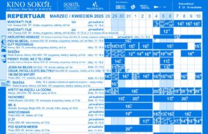 Nowy Sącz repertuar kino Sokół 28.03-10.04.25