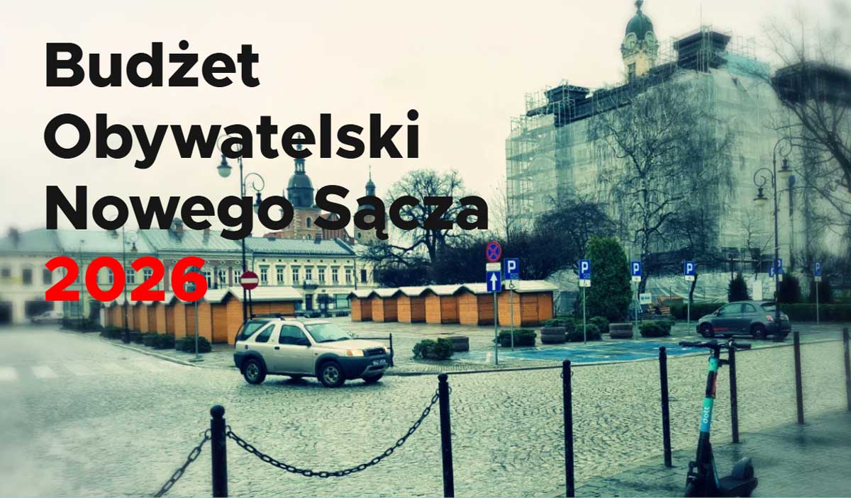 harmonogram budżetu obywatelskiego 2026 Nowy Sącz