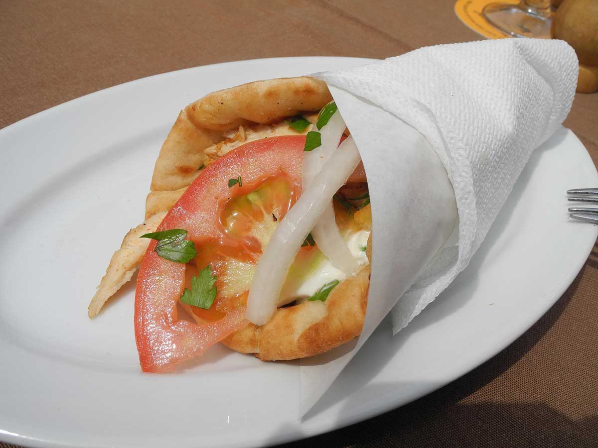 kuchnia cypryjska, gyros