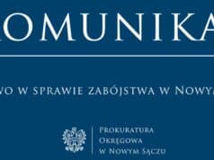 komunikat prokuratury w sprawie zabójstwa w Nowym Sączu 9 kwietnia 2025