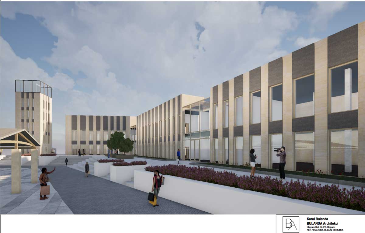 Rynek Maślany przetarg na dokumentację projektową - jedna z wizualizacji