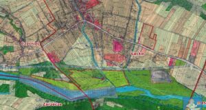 obwodnica Łącka (Małopolska) plan okolicy