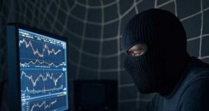 oszustwa internetowe - policja ostrzega. ilustracja wygenerowana przez Grok AI