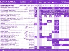 Repertuar Sokół 25.04-08.05.2025