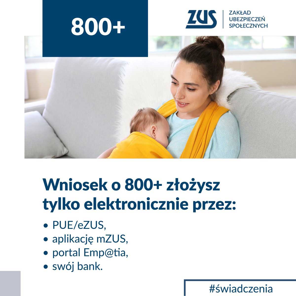 Wniosek o 800+ jak złożyć