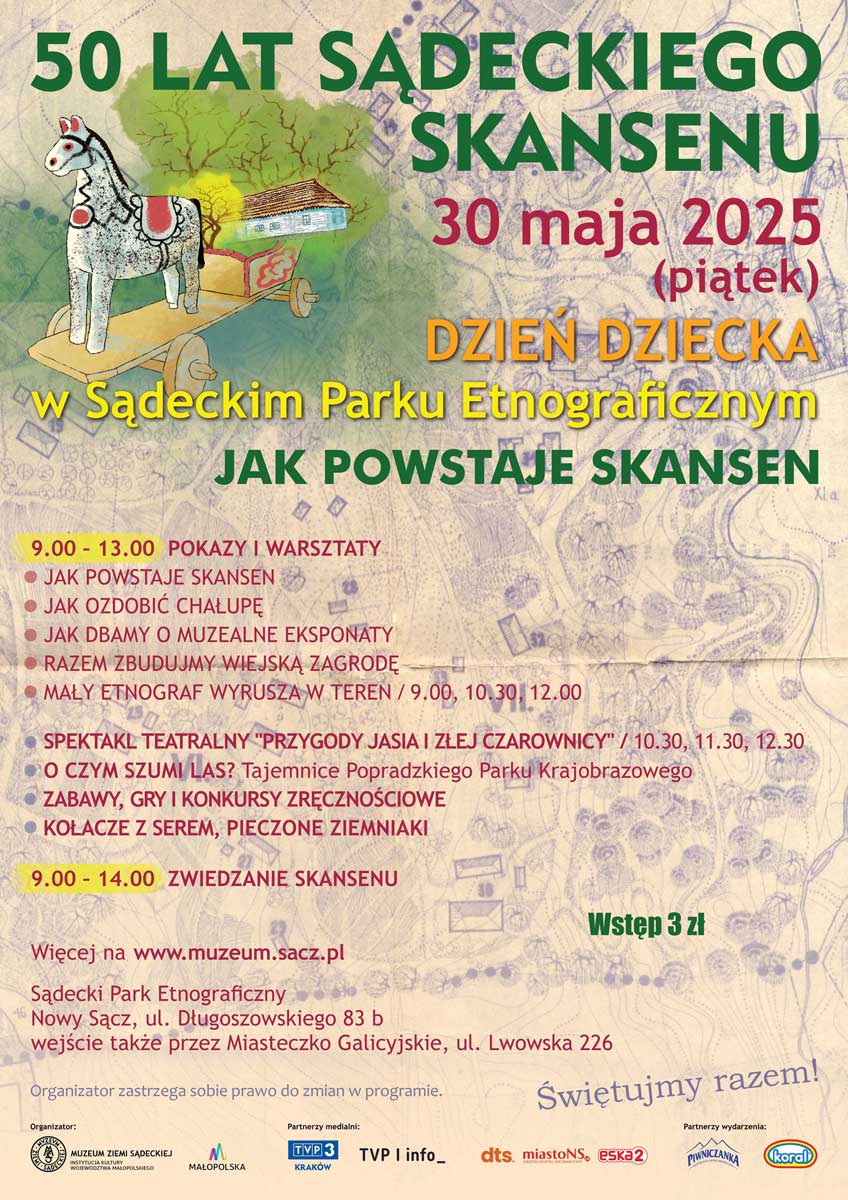 Dzień Dziecka w skansenie w Nowym Sączu 2025