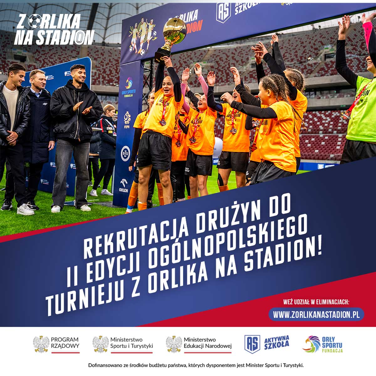 Z Orlika na Stadion - zapisy do II edycji Turnieju