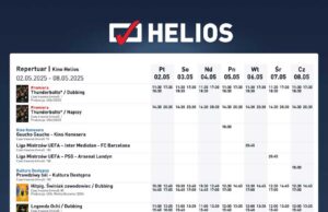 Nowy Sącz Helios 02.05-08.05.2025